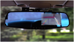 Зеркало-видеорегистратор с камерой заднего вида Vehicle Blackbox DVR
