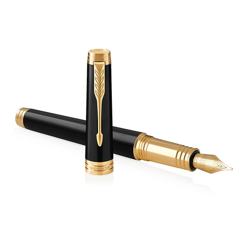 Ручка перьевая Parker Premier, Black GT, F (1931409)