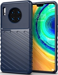 Чехол для Huawei Mate 30 цвет Blue (синий), серия Onyx от Caseport