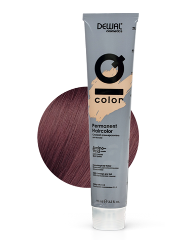 Краситель перманентный 5.5 Light mahogany brunette IQ COLOR DEWAL Cosmetics, 90 мл