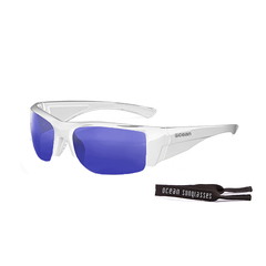 Спортивные очки OCEAN Guadalupe White / Revo Blue Polarized lenses