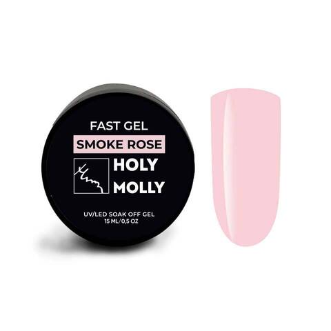 FAST GEL Holy Molly SMOKE ROSE 15ml
