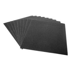 Шлифовальный лист на тканевой основе, водостойкий, оксид алюминия, Р80, 230х280мм 10шт., 32-7-080