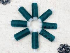 Нитки армированные 45ЛЛ 150 м, морская волна