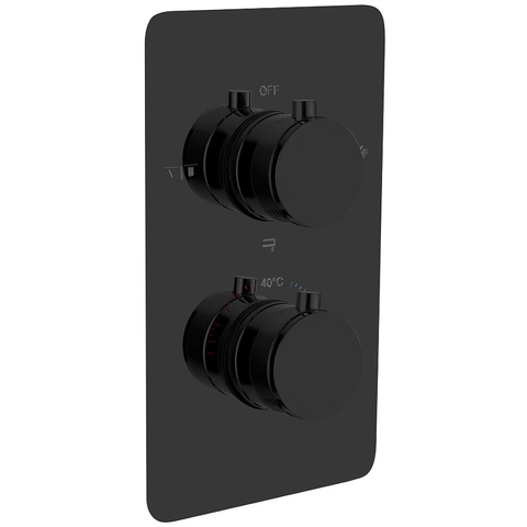 Boheme Cell 134-3-SGM Смеситель встроенный с термостатом 3-х проходной, цвет: оружейная сталь глянцевая