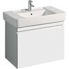 Geberit 869850000+122185000 869850000+122185000 Комплект Renova Nr. 1 Plan шкафчик под раковину 776х586х438 мм белый глянец с раковиной 122185000