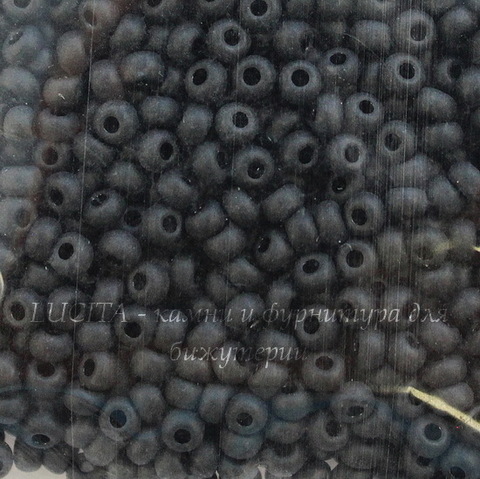 23980 Бисер 10/0 Preciosa Керамика матовый черный