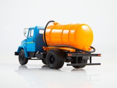 ZIL-4333 KO-520 lavatory truck blue-orange 1:43 Legendary trucks USSR #5