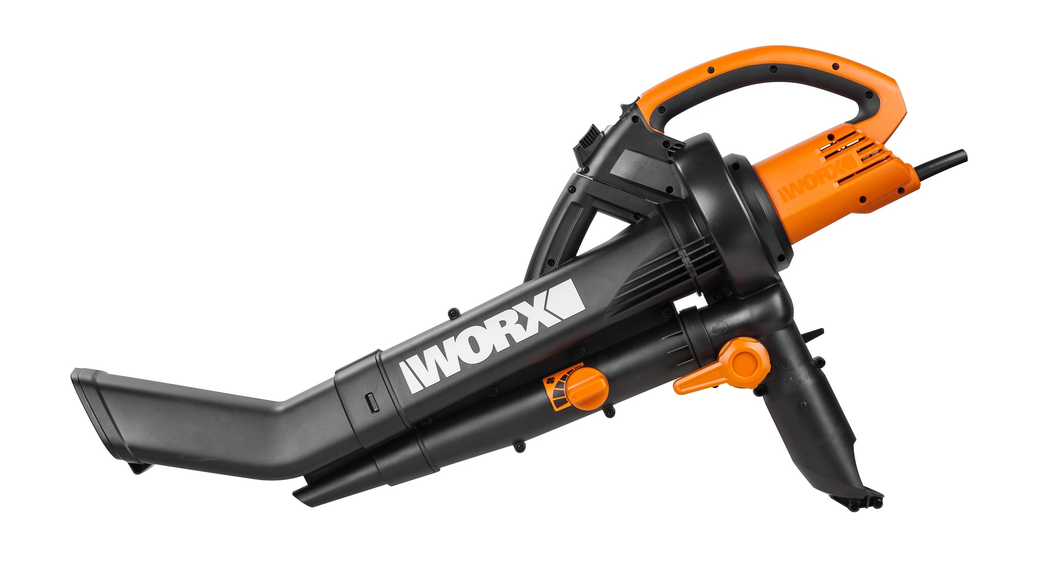 Воздуходув-Садовый Пылесос WORX WP506E, 3000Вт, 335 км/ч, 10м3/мин