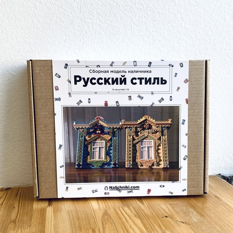 Сборная модель наличника «Русский стиль» (с автографом)