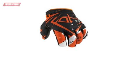 Перчатки кроссовые FOX DirtPaw Undertow черный оранжевый M