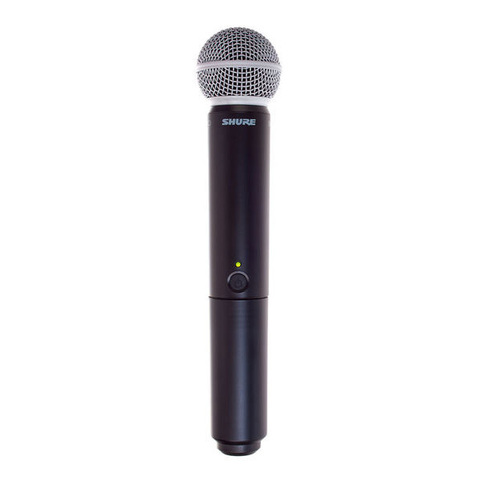 SHURE BLX2/SM58 M17 662-686 MHz ручной передатчик для радиосистем с капсюлем динамического микрофона SM58