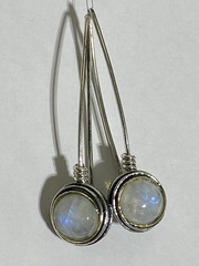 Шарипа (серьги из серебра)