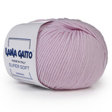Пряжа Lana Gatto Supersoft 5284 нежно-розовый