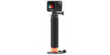 Монопод поплавок GoPro AFHGM-003 (Floating Hand Grip) с камерой вид спереди