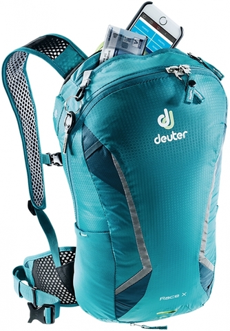 Картинка рюкзак велосипедный Deuter Race 8 Bay-Midnight - 6