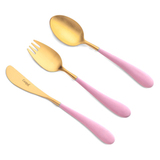 Детский набор ALICE PINK GOLD3 пр, артикул ALI.3.PKGB, производитель - Cutipol