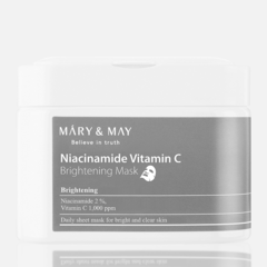 Набор тканевых масок осветляющих Mary&May Niacinamide Vitamin C Brightening Mask