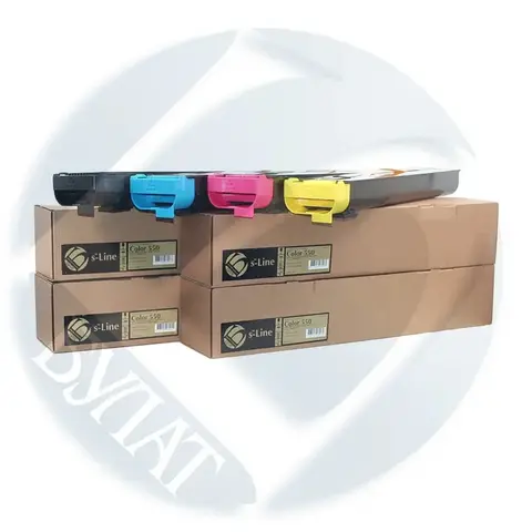 Тонер-картридж БУЛАТ s-Line 006R01530 для Xerox Color 550, WC 7965 (Жёлтый, 34000 стр.)