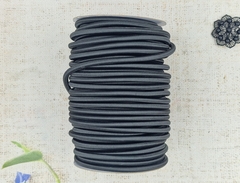 Резинка шляпная, d 6 мм, чёрный