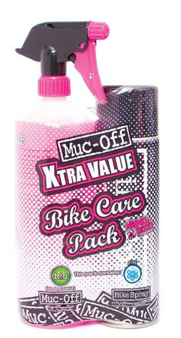 Картинка очиститель Muc-off для чистки и защиты веллосипедов Bikespray Value Duo Pack  - 1