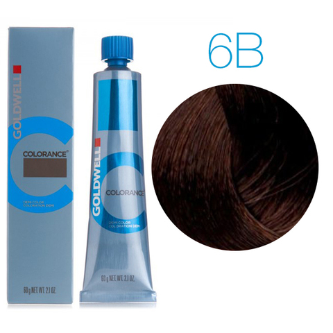 Goldwell Colorance 6B (коричневый золотистый) - тонирующая крем-краска