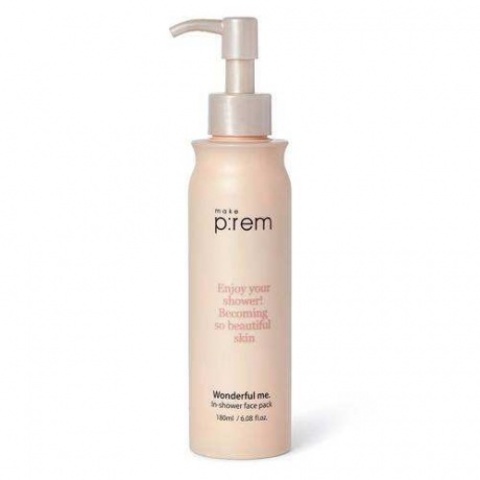 Купить MAKE P:REM Wonderful me In-showder face pack -  Маска для лица быстрого действия