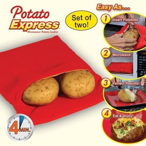 Мешок для выпечки картофеля Potato Express (для СВЧ)