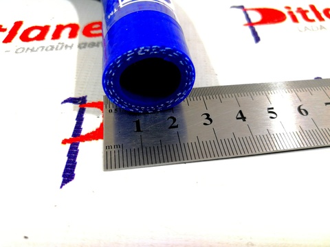 Патрубок вентиляции картера верхний (патрубок сапуна) CS20 (синий силикон) (CS10102)