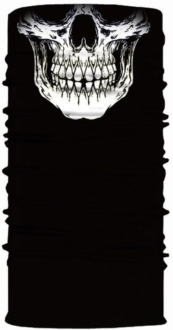 Картинка шарф-труба Skully Wear Tube fleece skull S30 - 3