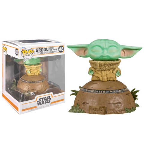 Фигурка Funko POP! Star Wars: Grogu Using the Force (485)