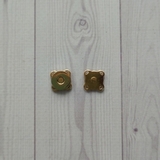Кнопка магнитная пришивная d=10 мм, золото