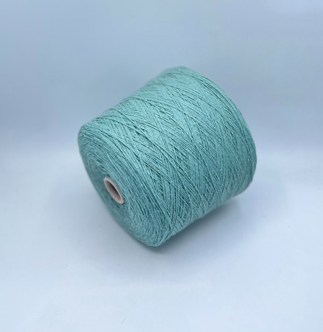 FBSILK (пр.Италия) art-Seta bourette 400м/100гр, 100%Буретный шелк цвет-Приглушенно-зеленый, арт.34965