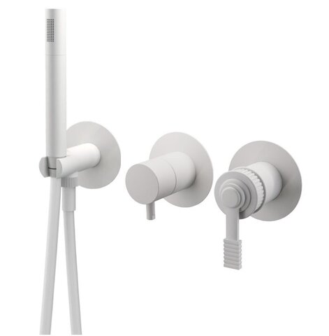 Remer Atelier AL97D2PBO Смеситель для душа, белый матовый