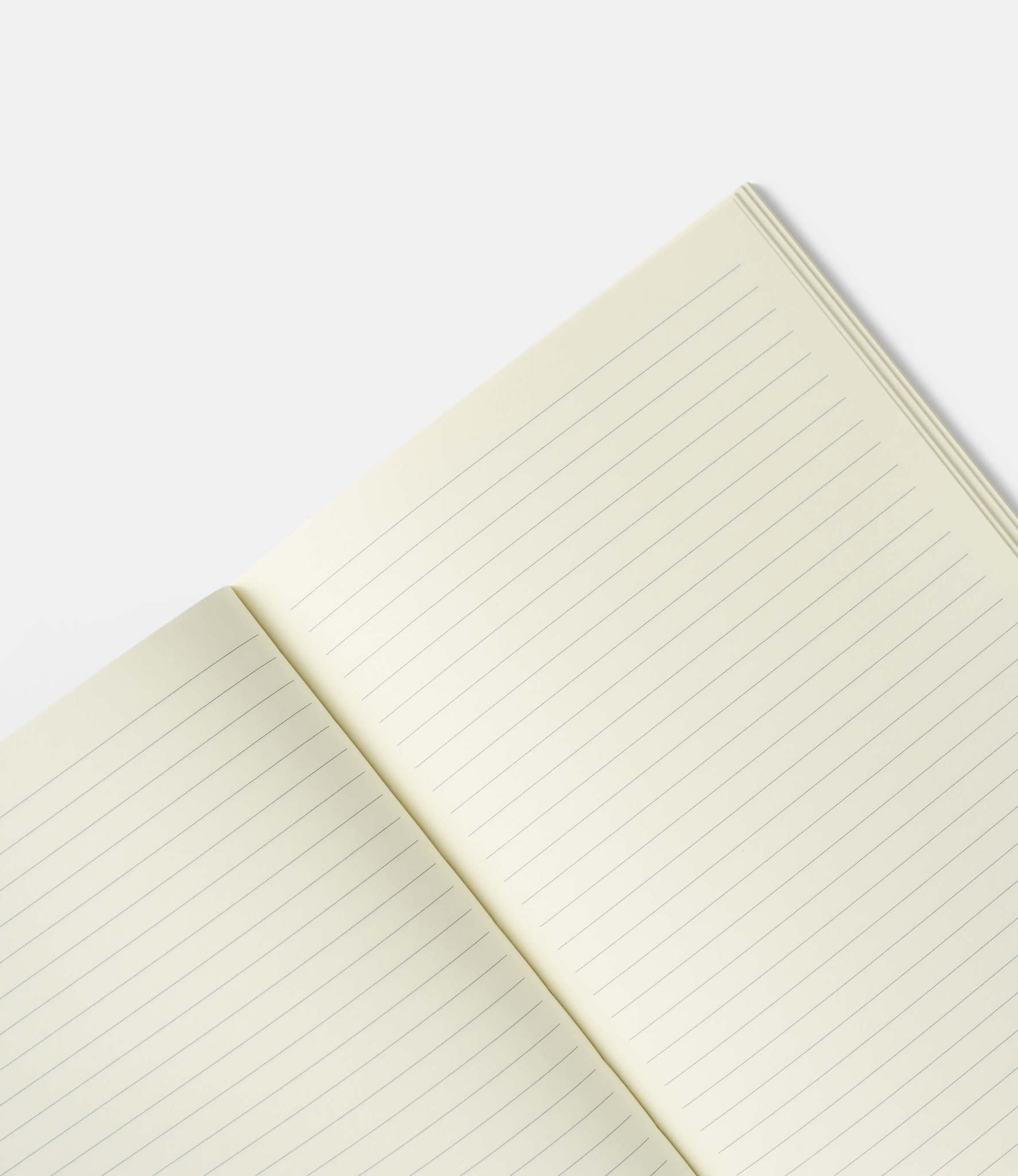 Mark+Fold Plain Notebook — линованный блокнот А5: оранжевый