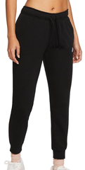 Женские теннисные брюки Nike Sportswear Club Fleece Pant - black/white