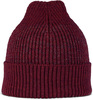 Картинка шапка Buff Hat Merino Active Solid Garnet - 1