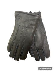 Кожа оленя. Наружний шов.На меху.Перчатки.Мужские. 5шт в упаковке.