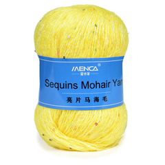 Пряжа Menca Sequins Mohair Yarn (10)