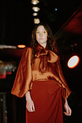 Блуза гофре