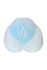 Прозрачный реалистичный мастурбатор Juicy Pussy Crystal Wave - 