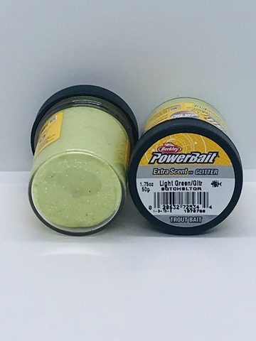 Паста Berkley EXTRA SCENT TRTBT 50G CHEESE LIGHT GREEN GLITTER 1633591 (СЫР) фисташковый с блёстками 6шт/уп (#3)