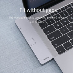 USB- разветвитель HAGiBiS MC1L Type- C Data Hub Adapter