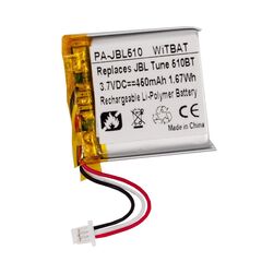 Аккумулятор для наушников JBL Tune 510BT (450 mAh, 3.7v)