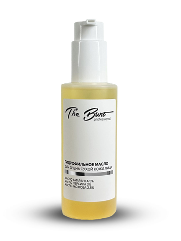 The Bunt Professional ГИДРОФИЛЬНОЕ МАСЛО ДЛЯ ОЧЕНЬ СУХОЙ КОЖИ ЛИЦА, 150 мл