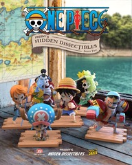 Случайная фигурка Mighty Jaxx One Piece Hidden Dissectibles Series Two: Straw Hat Pirates 02
