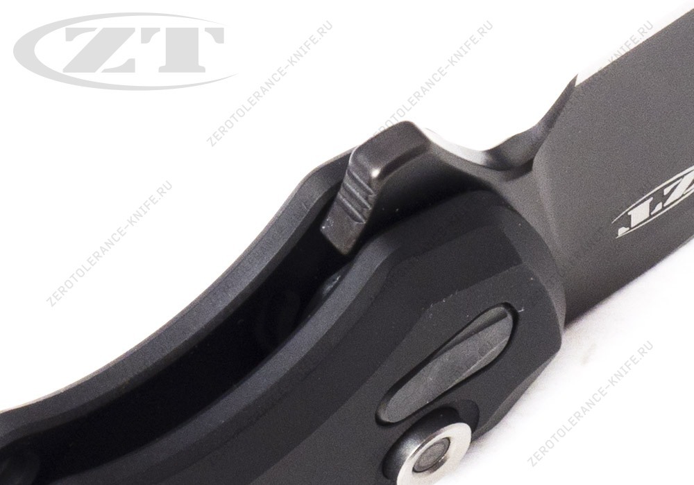 Нож Zero Tolerance 0044BLK Button Lock Flipper - фотография 