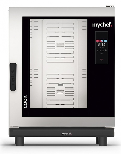 Пароконвектомат Distform Mychef Cook Up 10 GN 1/1, right opening (CUP1100D) электрический 10 ур. GN1/1, без WiFi, без автоматической мойки