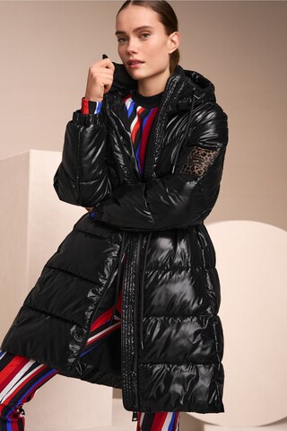 Marc Cain Sports Куртка зимняя с леопардовым акцентом. Эко-линейка ReThink Together