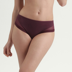 Трусы-слипы женские из микрофибры и тюля DIM 0A63 | Инжир